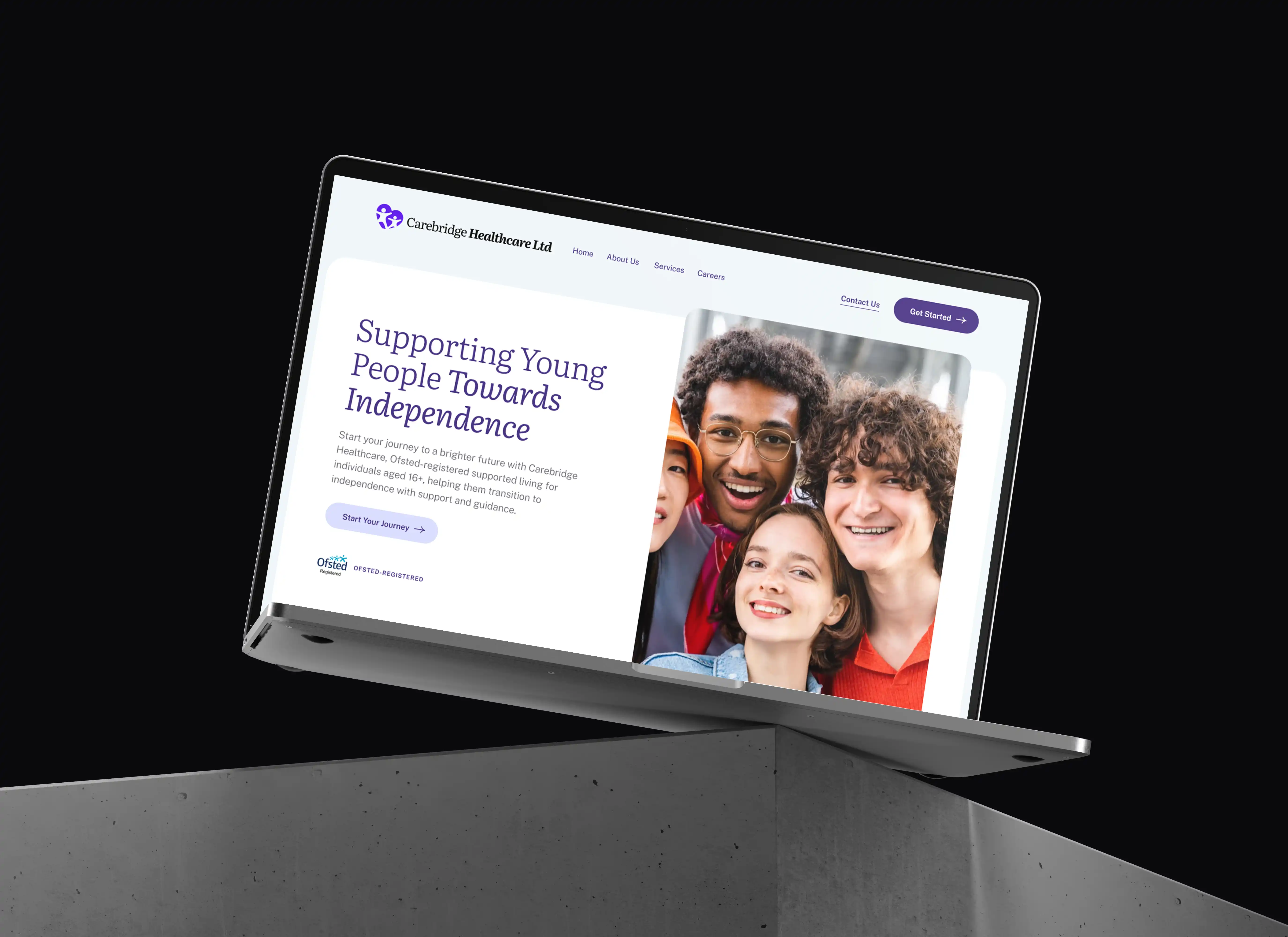 Carebridge Healthcare Mockup